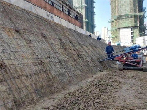 南皮建筑边坡支护